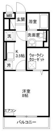 ローテ・ローゼの物件間取画像